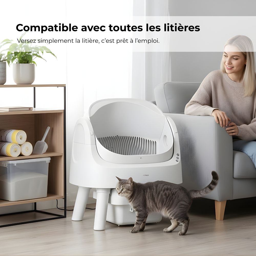 LITIÈRE AUTOMATIQUE PET PIVOT