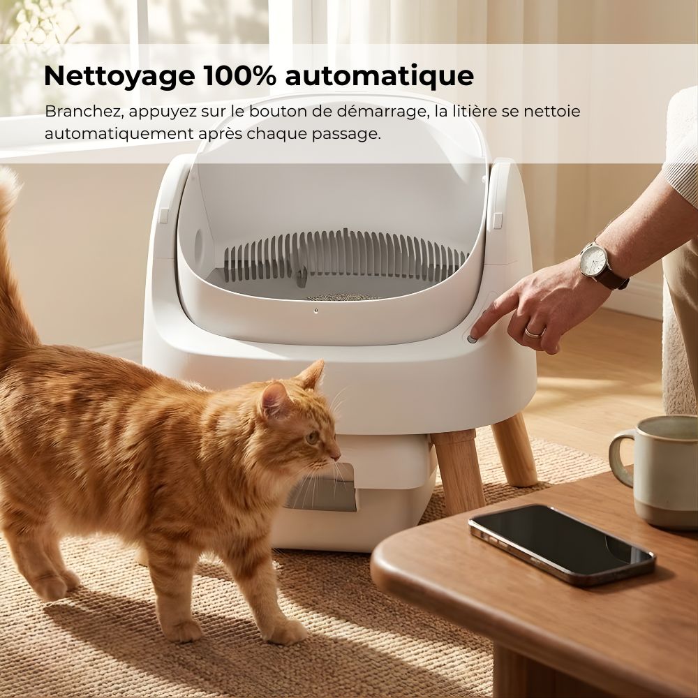 LITIÈRE AUTOMATIQUE PET PIVOT