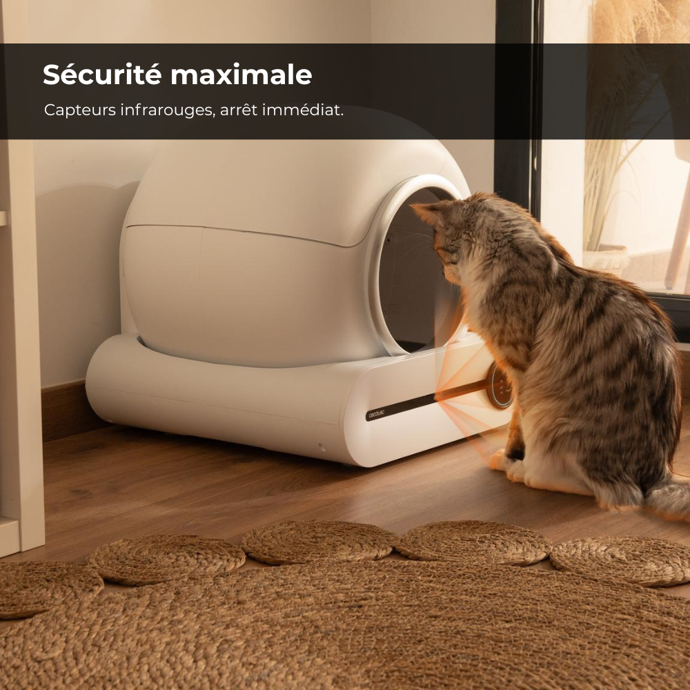 Litière automatique pour chat