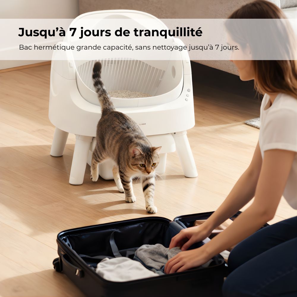 LITIÈRE AUTOMATIQUE PET PIVOT