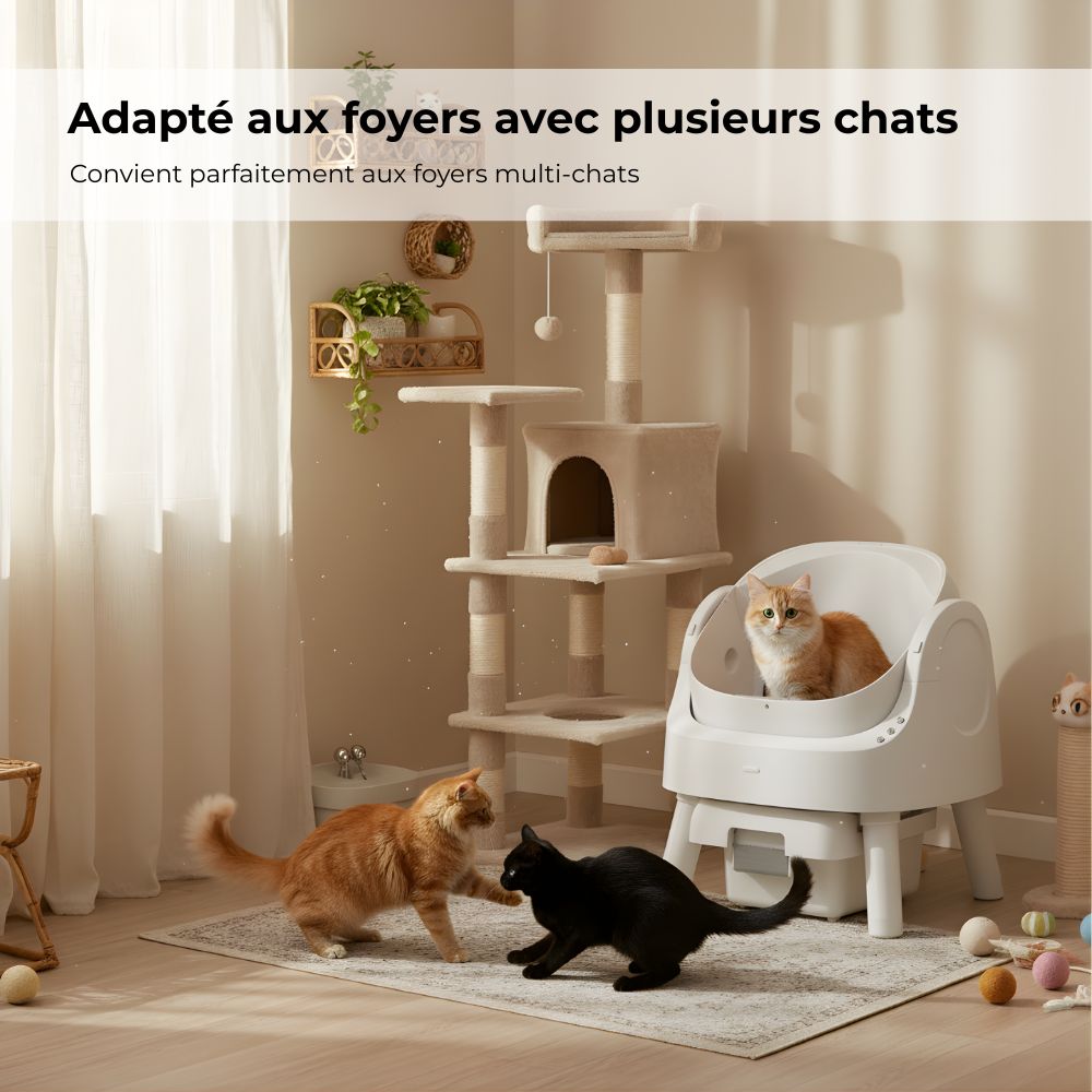 LITIÈRE AUTOMATIQUE PET PIVOT